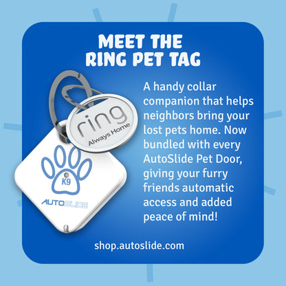 AutoSlide Motion Activated Pet Door